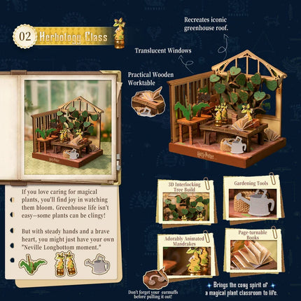 Harry Potter - Herbology Class Construction Craft Set