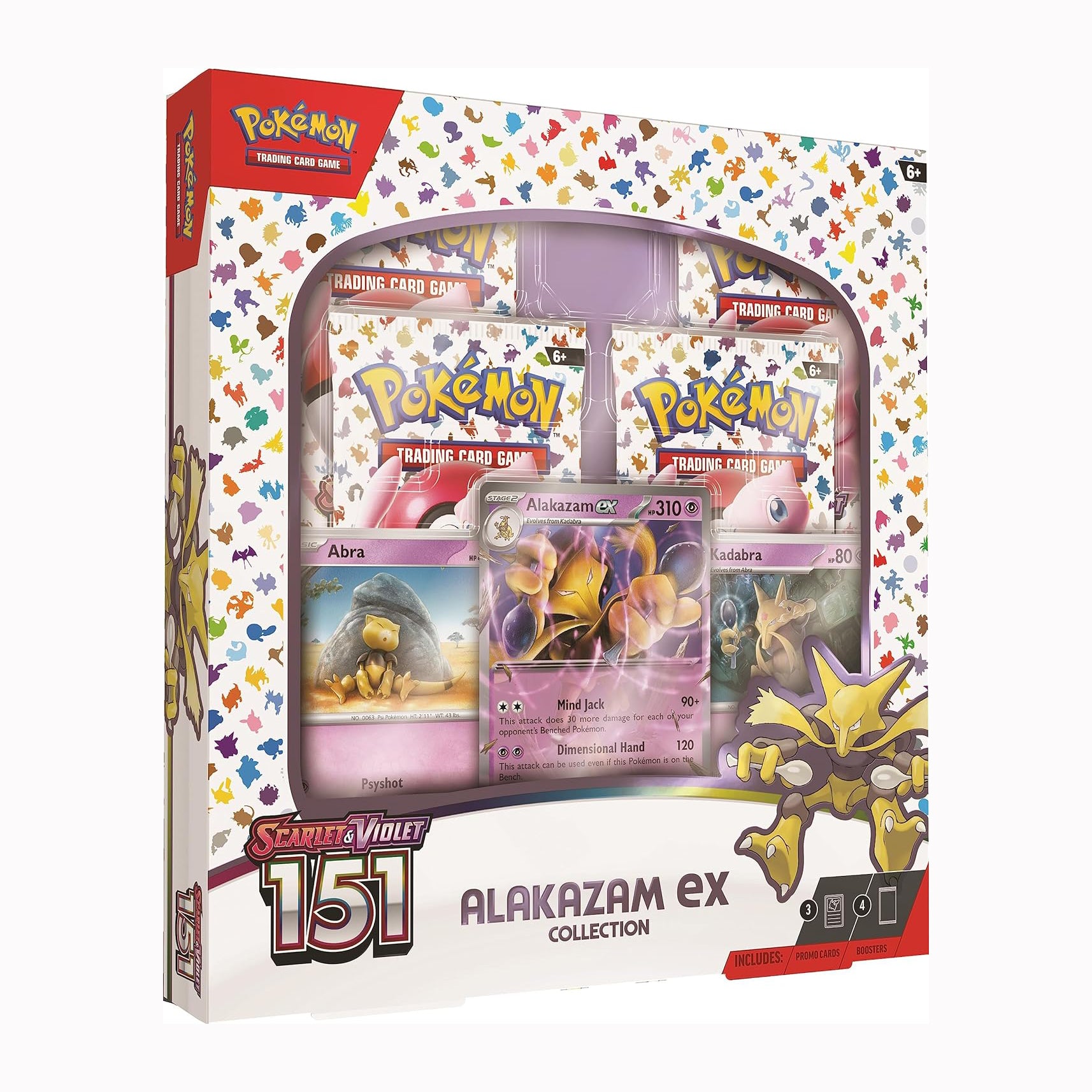 Pokemon TCG Scarlet & Violet: Pokemon 151 Alakazam Ex Box (ENGLISH EDI