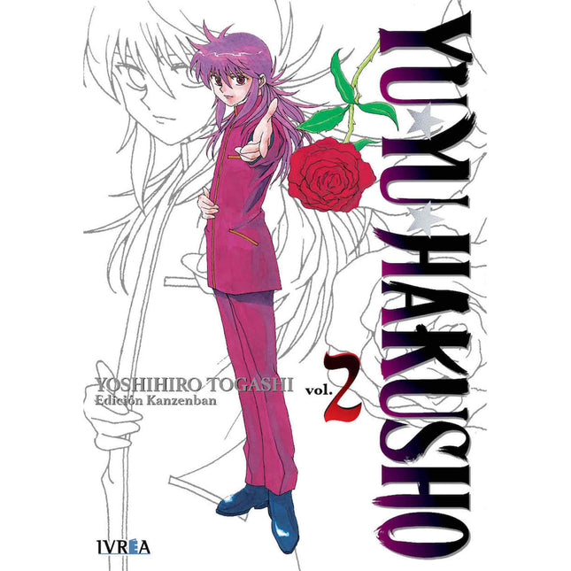 Yu Yu Hakusho Vol. 02 (IVREA) Paperback (SPANISH EDITION)