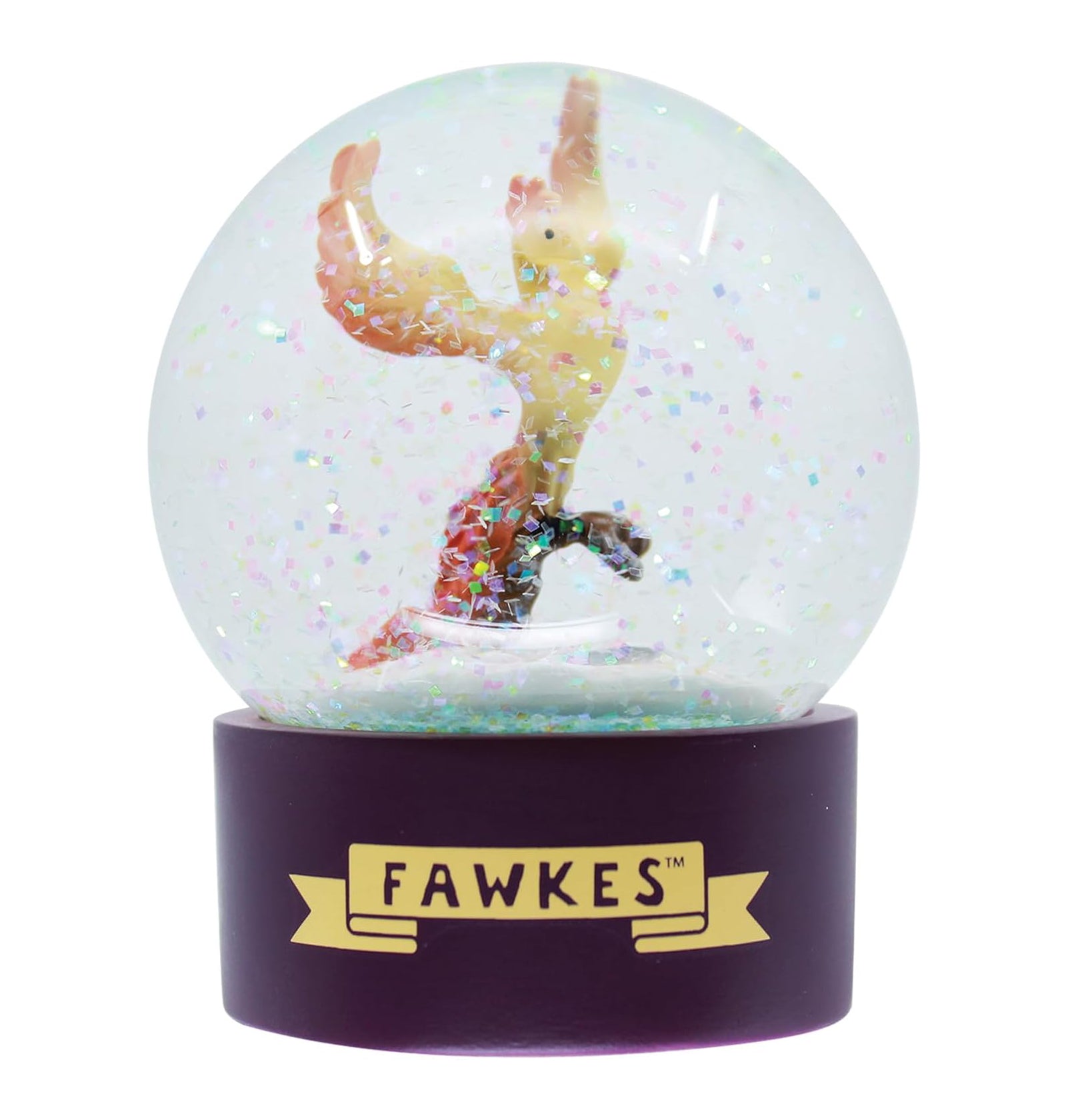 Enesco the Wizarding World of Harry Potter Fawkes the Phoenix Miniature Waterball Waterglobe, 3.15 Inch