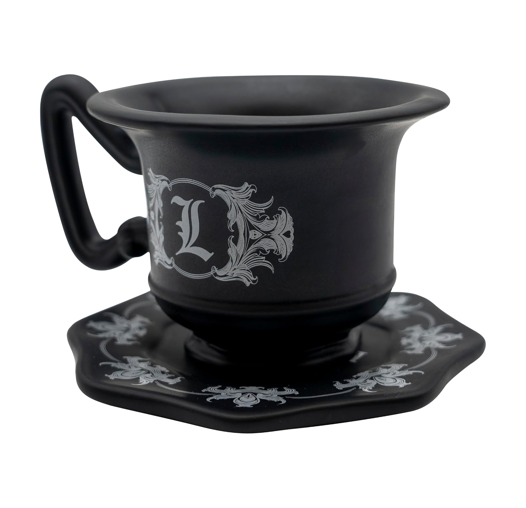 ABYSTYLE Death Note L 3D Coffee Mug with Saucer Anime Mug for Fans Drinkware Home & Kitchen Merch