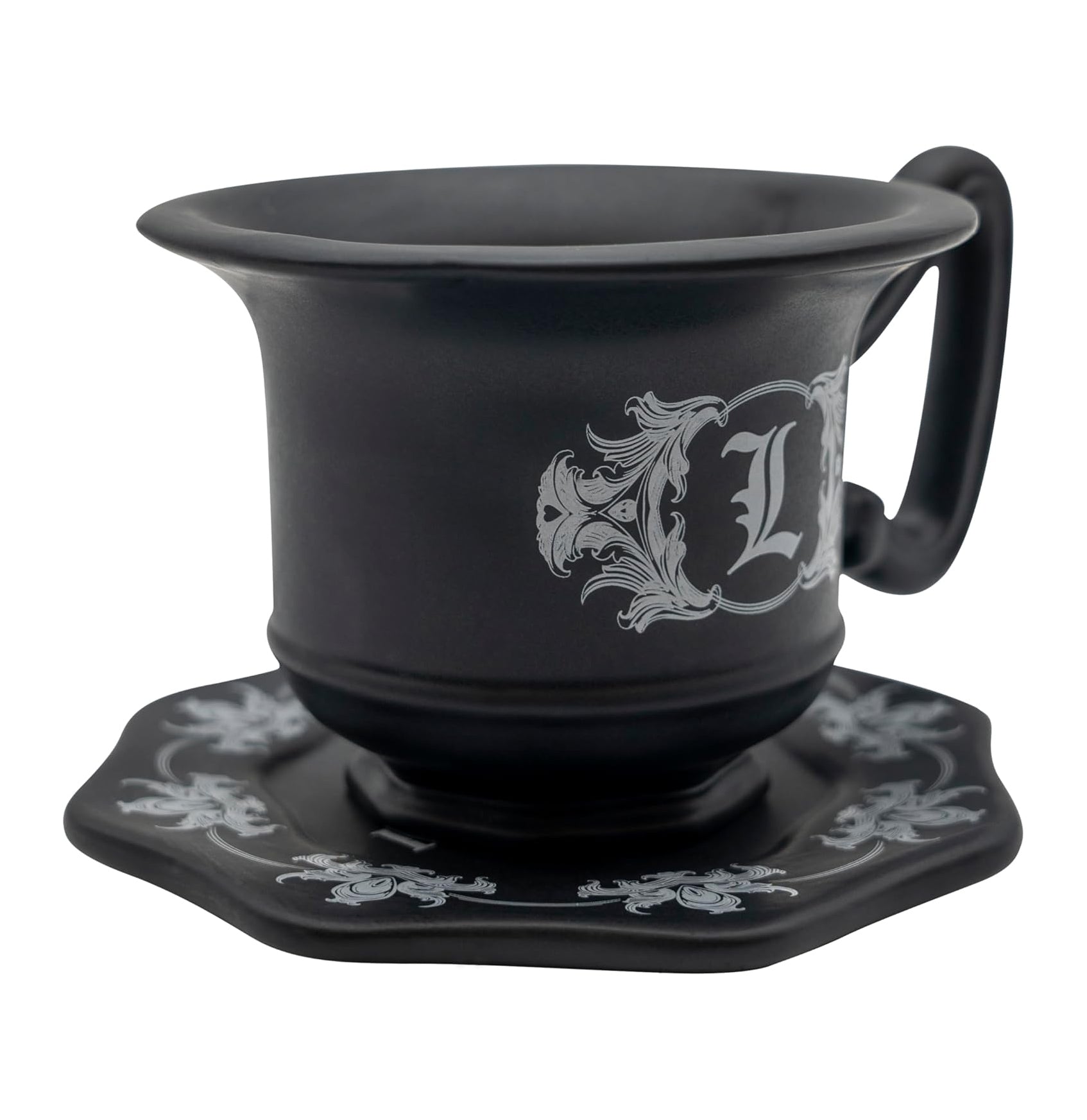 ABYSTYLE Death Note L 3D Coffee Mug with Saucer Anime Mug for Fans Drinkware Home & Kitchen Merch
