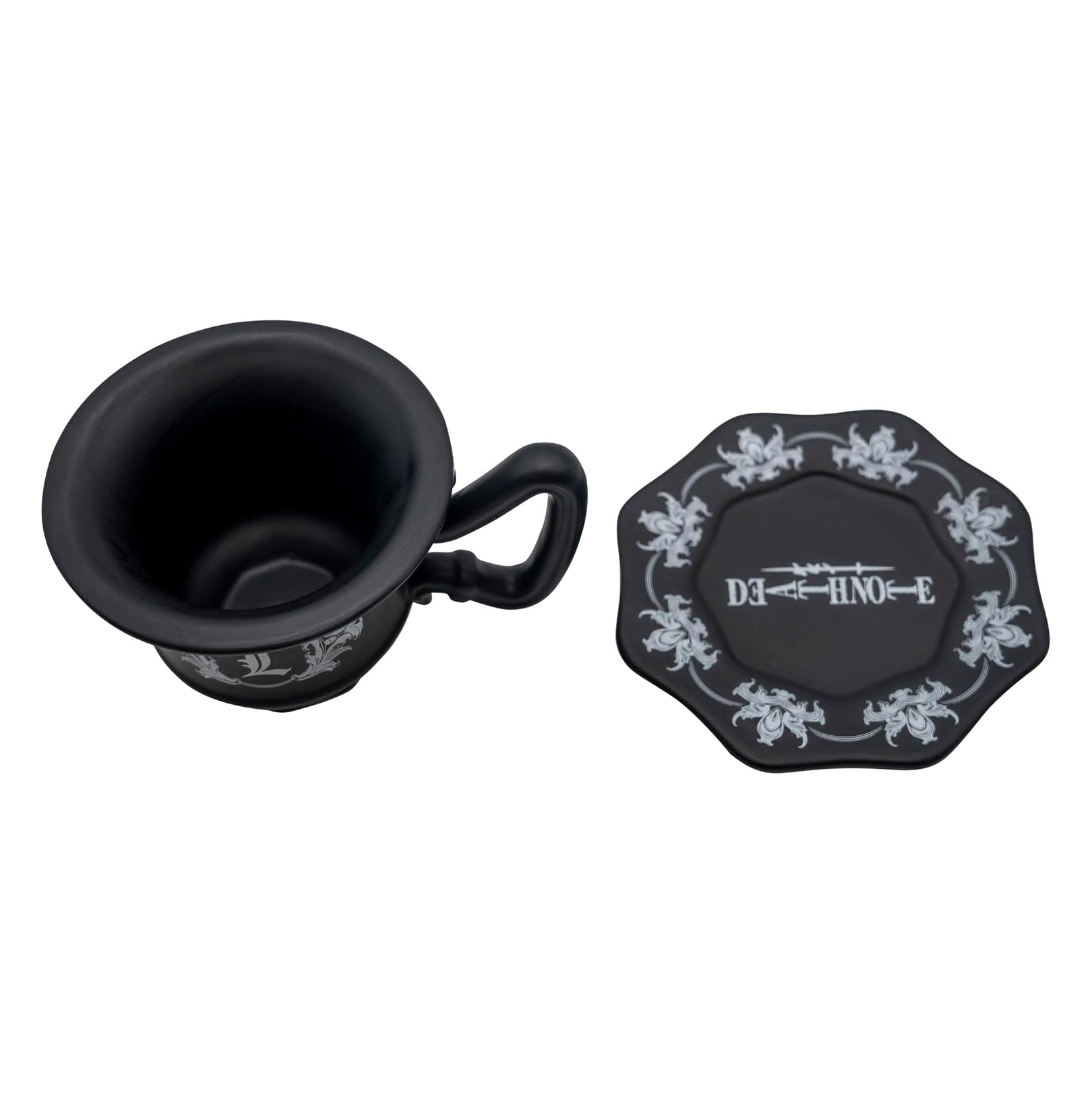 ABYSTYLE Death Note L 3D Coffee Mug with Saucer Anime Mug for Fans Drinkware Home & Kitchen Merch