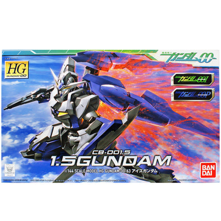 Bandai Hobby - 1/144 HG Gundam 00, CB-001.5 1.5 Gudam Model Kit