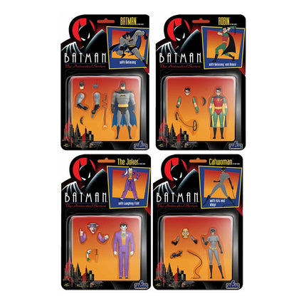 DC 5 Points The Animated Series Batman Action 4” Figure Mezco Series 1