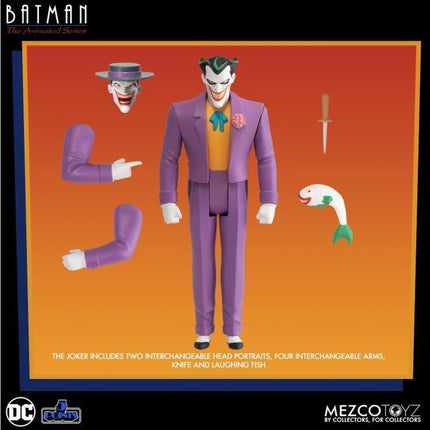 DC 5 Points The Animated Series Batman Action 4” Figure Mezco Series 1