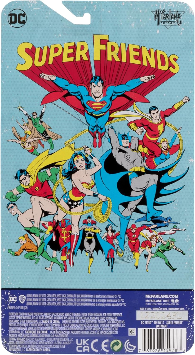 McFarlane Toys DC Retro - Super Friends Batman 6in Action Figure