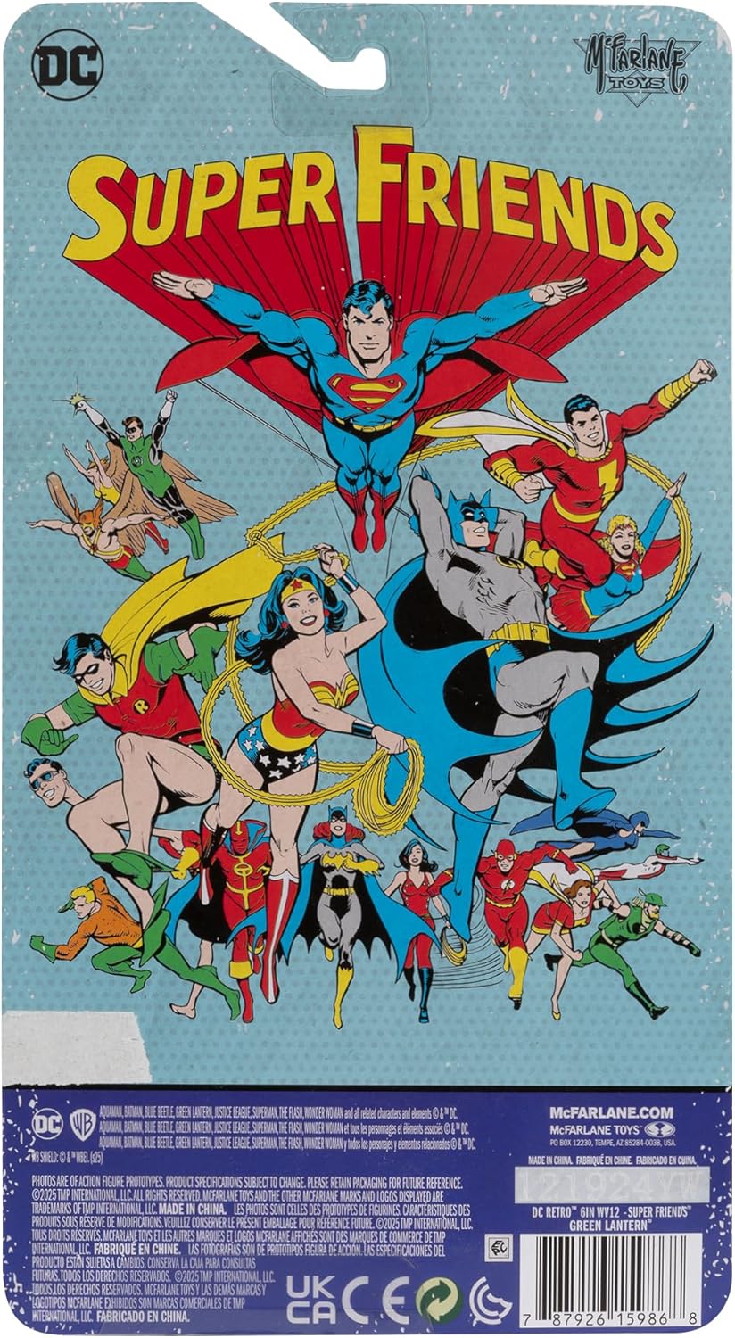 McFarlane Toys DC Retro - Super Friends Green Lantern 6in Action Figure