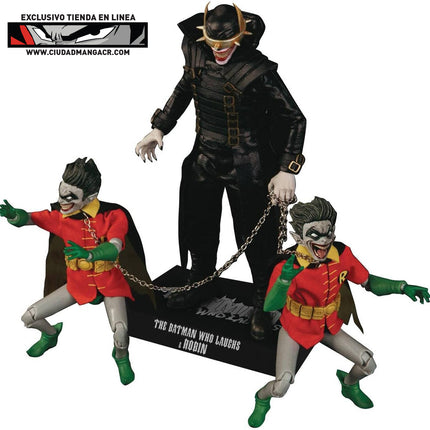 1/9 Scale FCBD 2023 PX Previews Exclusive, Dark Nights Metal: DAH-063DX The Batman Who Laughs & Robin Action Figures (EXCLUSIVO CIUDAD MANGA ONLINE)