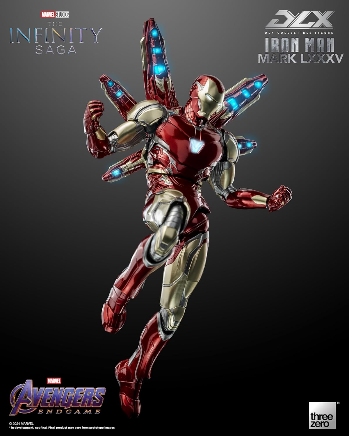 Marvel Infinity Saga: Iron Man Mark 85 DLX Action Figure