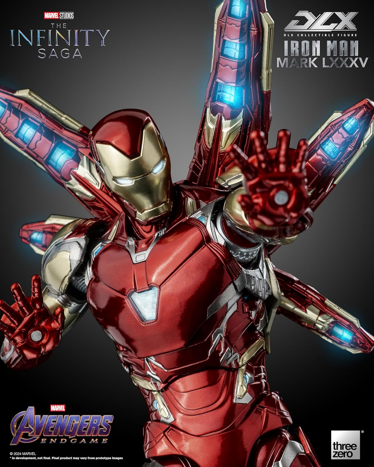 Marvel Infinity Saga: Iron Man Mark 85 DLX Action Figure