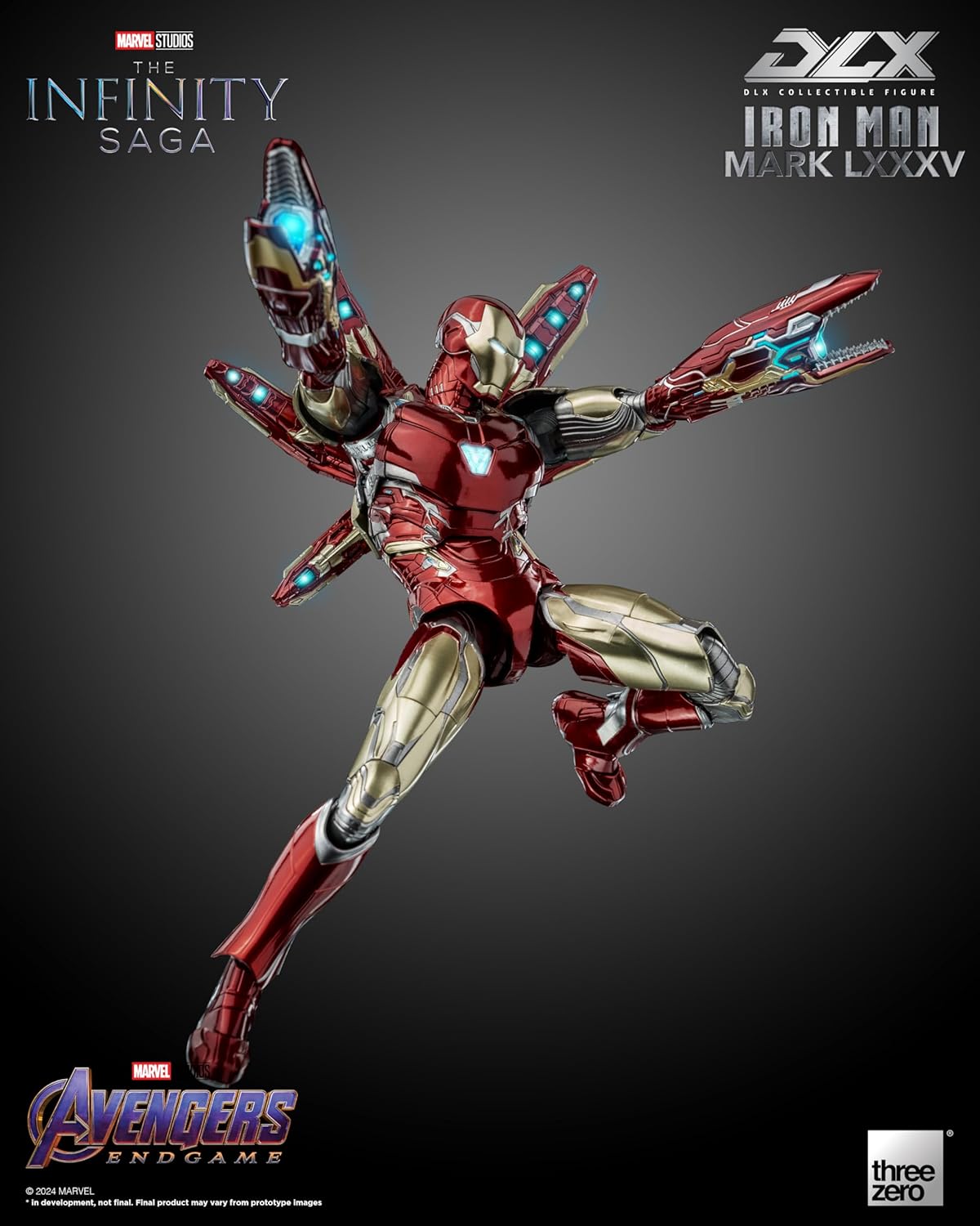 Marvel Infinity Saga: Iron Man Mark 85 DLX Action Figure