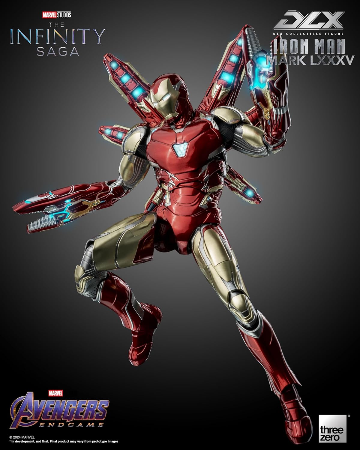 Marvel Infinity Saga: Iron Man Mark 85 DLX Action Figure
