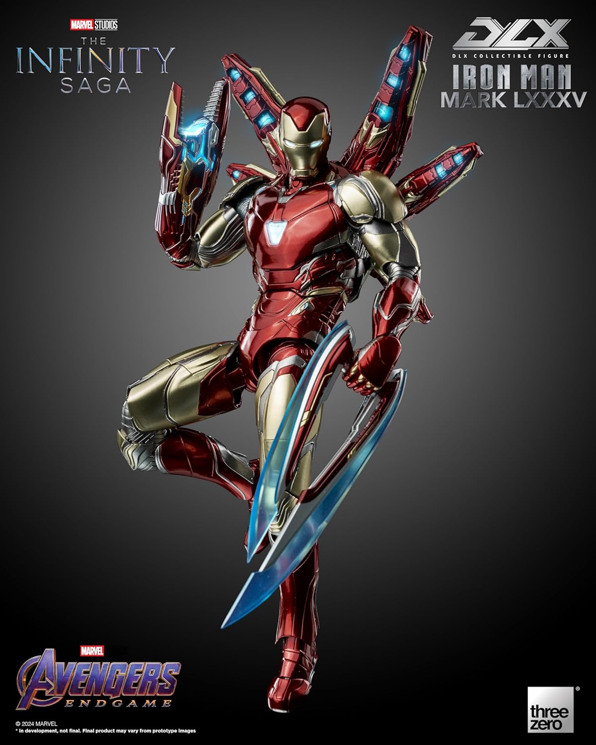 Marvel Infinity Saga: Iron Man Mark 85 DLX Action Figure