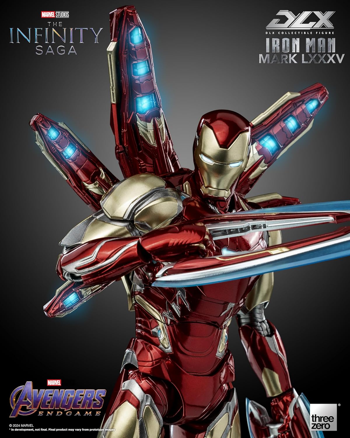 Marvel Infinity Saga: Iron Man Mark 85 DLX Action Figure