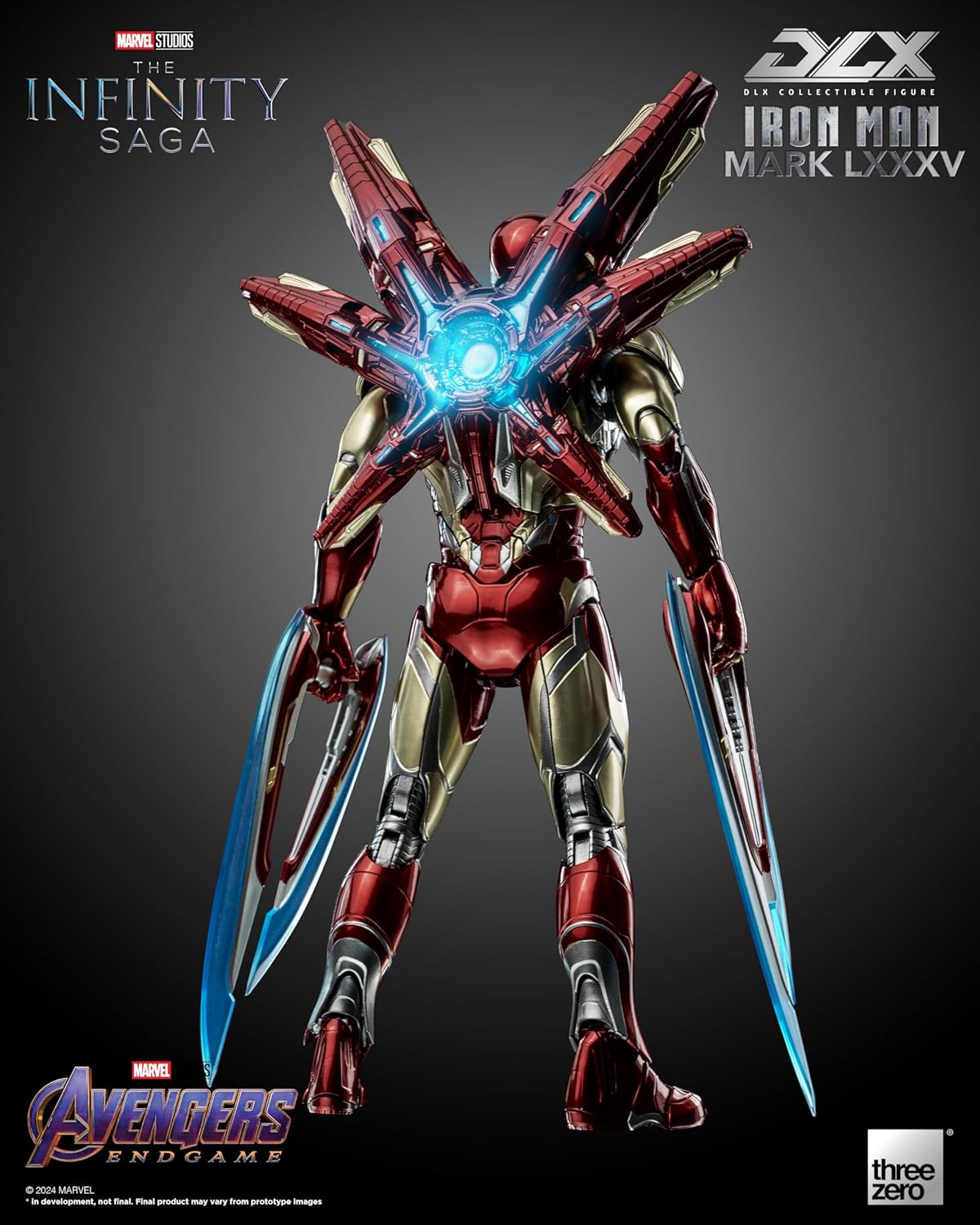 Marvel Infinity Saga: Iron Man Mark 85 DLX Action Figure