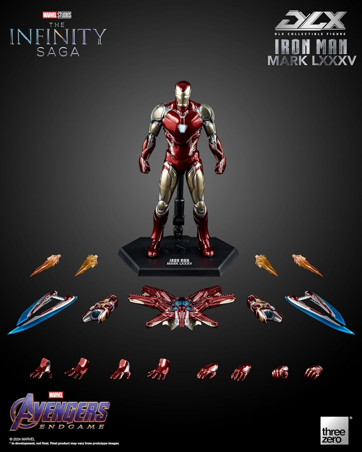 Marvel Infinity Saga: Iron Man Mark 85 DLX Action Figure