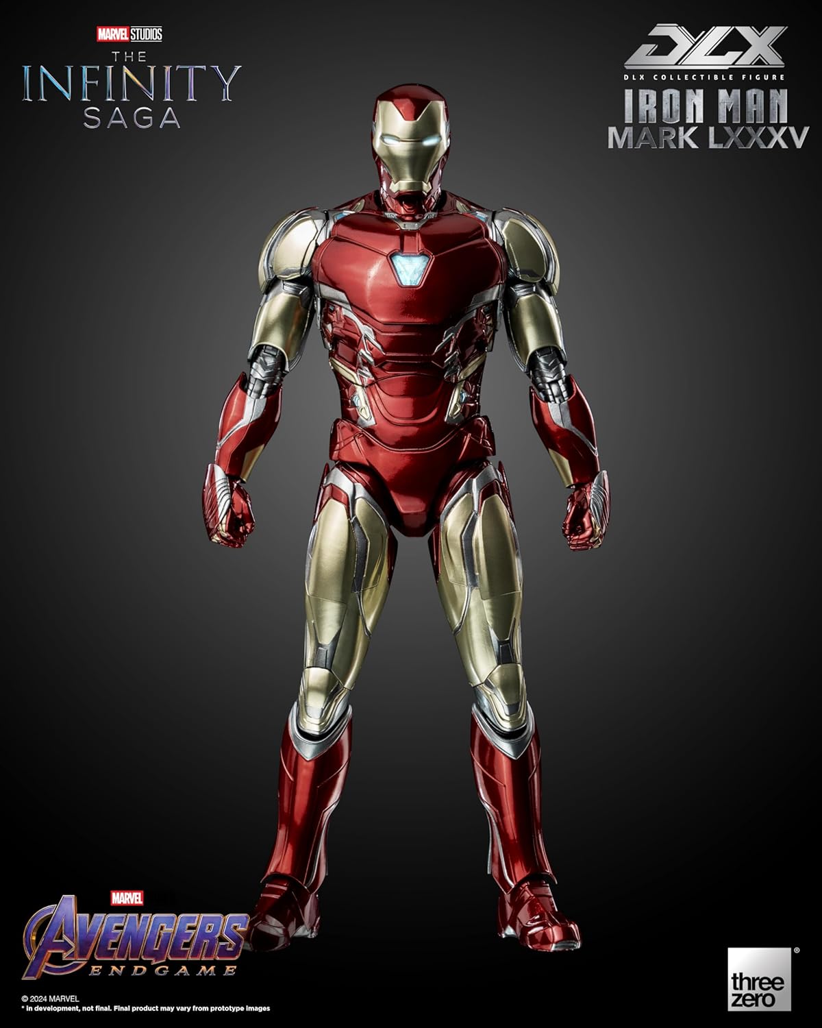 Marvel Infinity Saga: Iron Man Mark 85 DLX Action Figure
