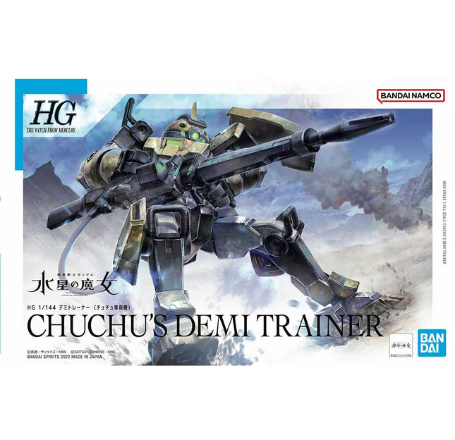 Bandai Hobby - 1/144 HG #06 Gundam The Witch from Mercury - Chuchu's Demi Trainer Model Kit