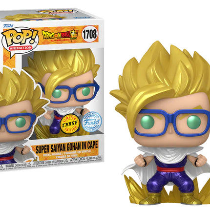 Funko POP Animation #1708: Dragon Ball Super, Super Hero - Gohan in Cape (Special Edition)