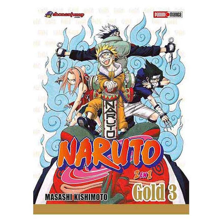 Naruto Gold 2 in 1: Vol 03 (PANINI) Paperback (Spanish Edition)