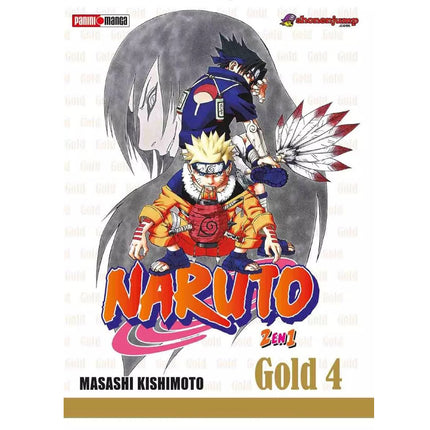 Naruto GOLD 2 in 1: Vol 04 (PANINI) Paperback (SPANISH EDITION)
