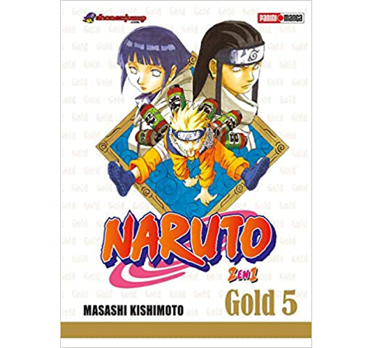 Naruto GOLD 2 in 1: Vol 05 (PANINI) Paperback (SPANISH EDITION)