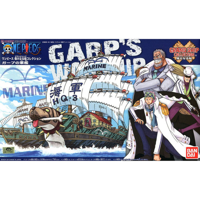 Bandai Hobby - One PIece Grand Ship Collection, Garps Marine Ship Model Kit
