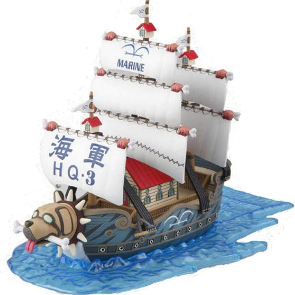 Bandai Hobby - One PIece Grand Ship Collection, Garps Marine Ship Model Kit