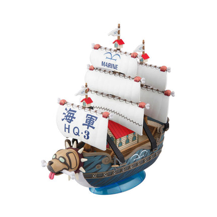 Bandai Hobby - One PIece Grand Ship Collection, Garps Marine Ship Model Kit