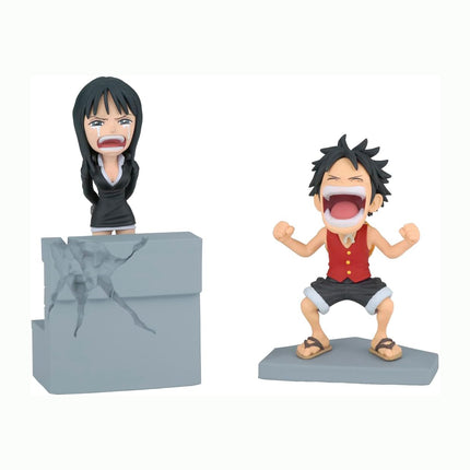Banpresto - One Piece - Log Stories - Monkey D. Luffy & Nico Robin World Collectable Figure