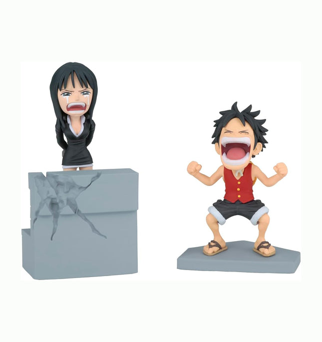 Banpresto - One Piece - Log Stories - Monkey D. Luffy & Nico Robin World Collectable Figure