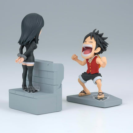 Banpresto - One Piece - Log Stories - Monkey D. Luffy & Nico Robin World Collectable Figure