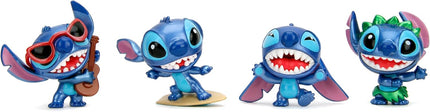 Jada Disney Stitch Metalfigs 4-Pack - Die-Cast Figures, 2.5" Scale
