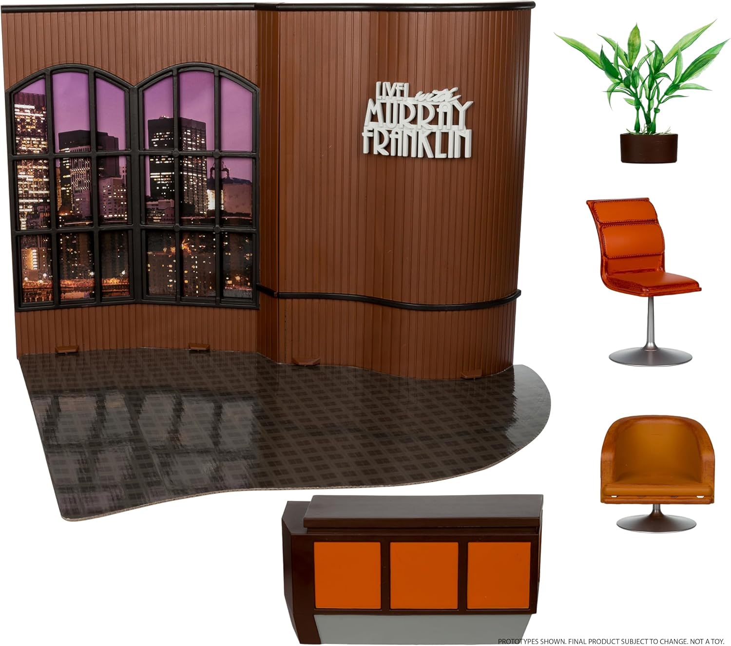 McFarlane Toys - DC Multiverse Joker Movie (Limited Edition Deluxe Collector Set - Live with Murray Franklin) Action Figures Diorama (Ciudadmangacr.com Exlusive)