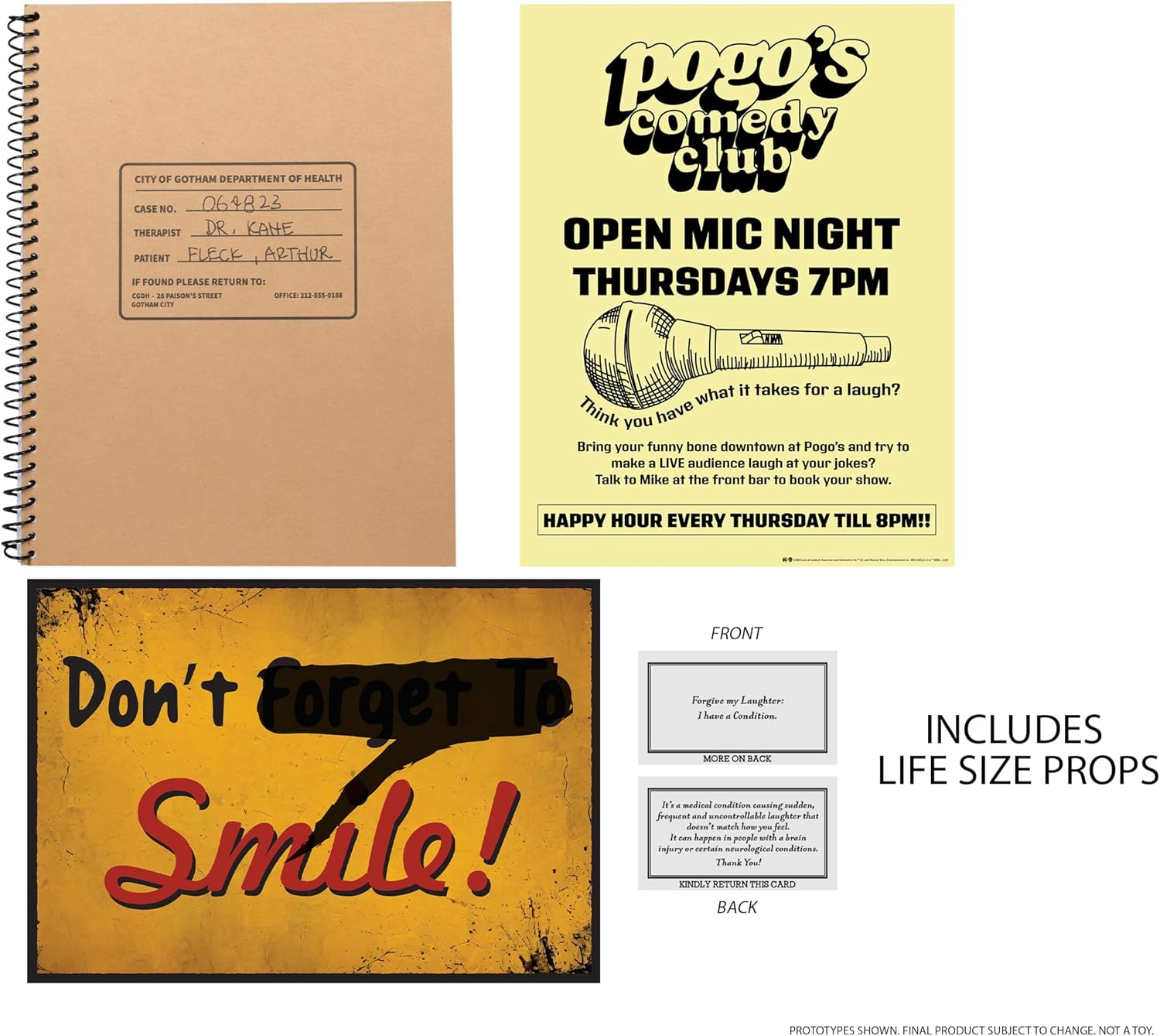 McFarlane Toys - DC Multiverse Joker Movie (Limited Edition Deluxe Collector Set - Live with Murray Franklin) Action Figures Diorama (Ciudadmangacr.com Exlusive)