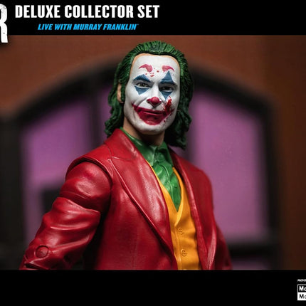 McFarlane Toys - DC Multiverse Joker Movie (Limited Edition Deluxe Collector Set - Live with Murray Franklin) Action Figures Diorama (Ciudadmangacr.com Exlusive)
