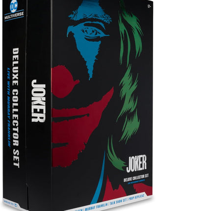 McFarlane Toys - DC Multiverse Joker Movie (Limited Edition Deluxe Collector Set - Live with Murray Franklin) Action Figures Diorama (Ciudadmangacr.com Exlusive)