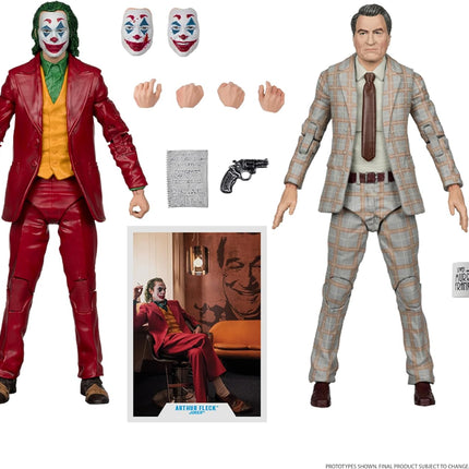 McFarlane Toys - DC Multiverse Joker Movie (Limited Edition Deluxe Collector Set - Live with Murray Franklin) Action Figures Diorama (Ciudadmangacr.com Exlusive)