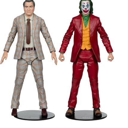 McFarlane Toys - DC Multiverse Joker Movie (Limited Edition Deluxe Collector Set - Live with Murray Franklin) Action Figures Diorama (Ciudadmangacr.com Exlusive)