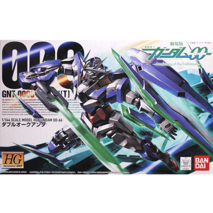 Bandai Hobby - 1/144 HG Gundam 00 Awakening of The Trailblaizer, GNT-0000 00 QAN[T] ("00quanta") Model Kit