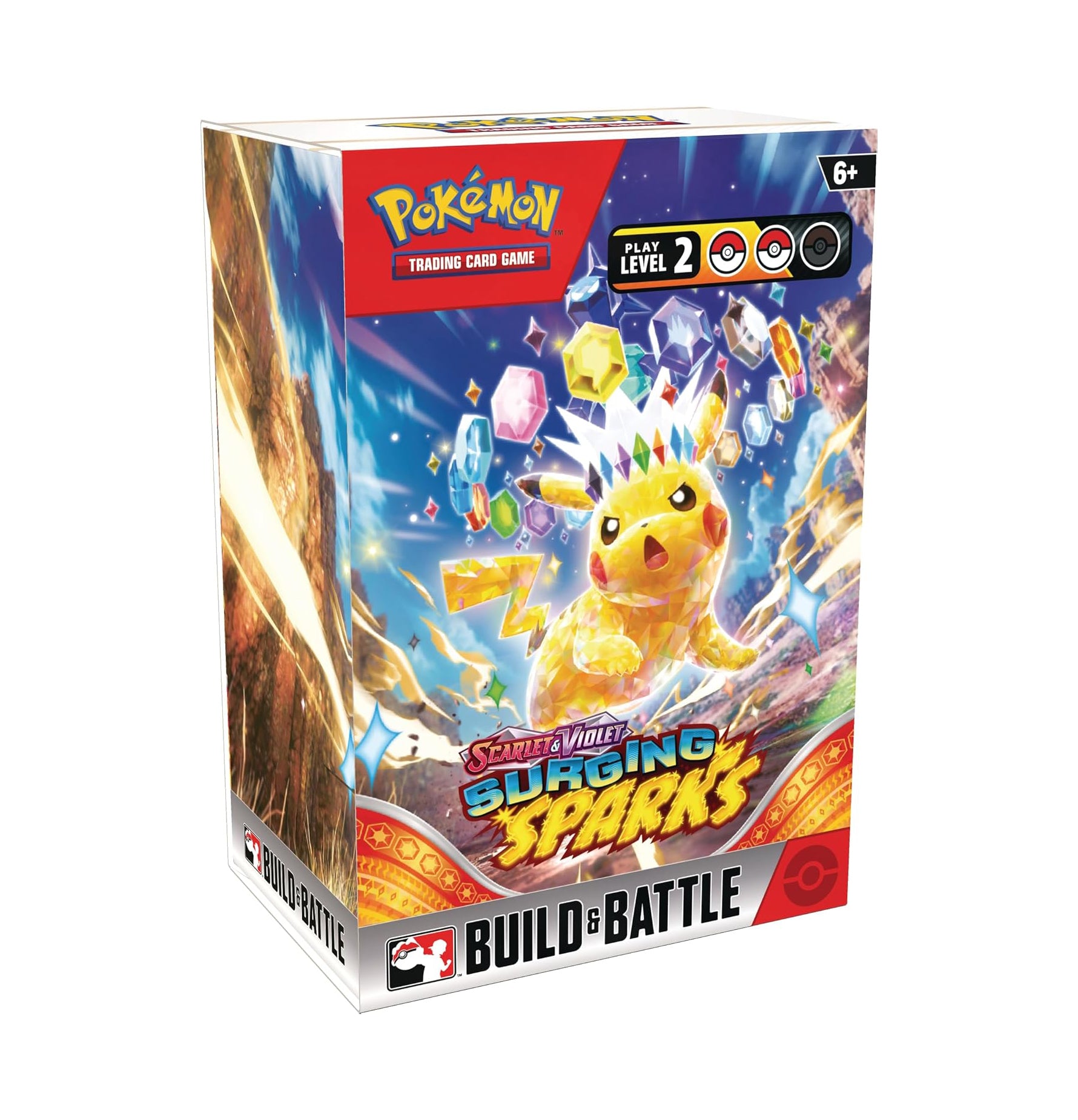 pokemon surging sparks booster box english Pokemon: Scarlet & Violet: Surging Sparks Booster Build & Battle Box (