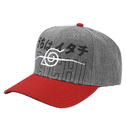 Naruto Akatsuki Itachi Flat Bill Snapback