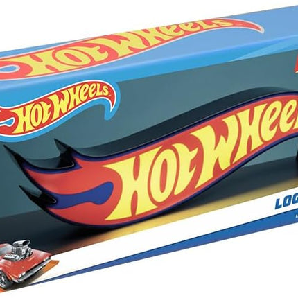 Hot Wheels Logo Light - Officially Licensed Racing Logo Icon Night Light, Racetrack Play Room Decor