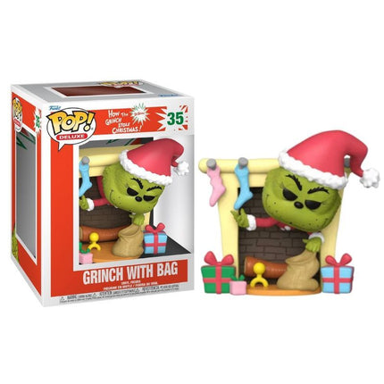 Funko Pop! Deluxe #35: How The Grinch Stole Christmas - Grinch with Bag