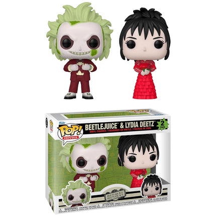Funko POP! Movies: Beetlejuice - Beetlejuice & Lydia Deetz 2-pack