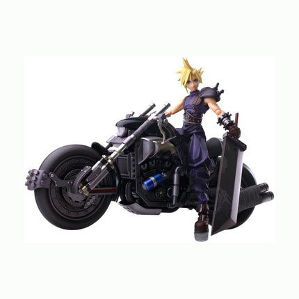 Final Fantasy VII Bling Arts Cloud Strife & Hardy Daytona PVC Pre-Painted Action Figure