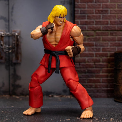 Jada Toys – Street Fighter II Ken Action Figure - 1:12 Scale Collectible