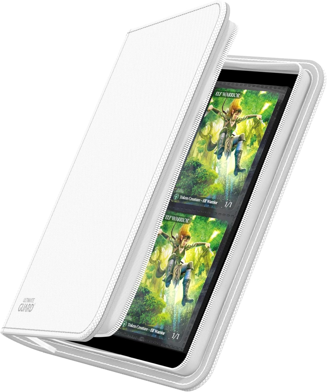 Ultimate Guard Zipfolio – 8 Pocket Xenoskin White (160 cards)