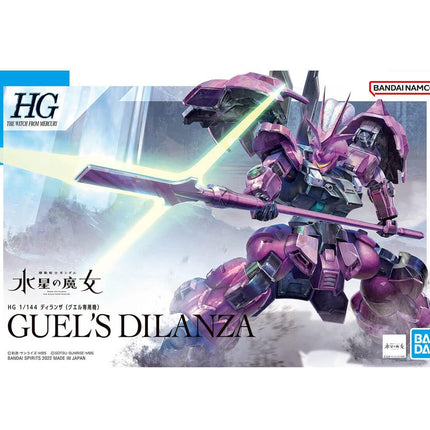 Bandai Hobby - 1/144 HG Gundam The Witch from Mercury - Guel's Dilanza Model Kit